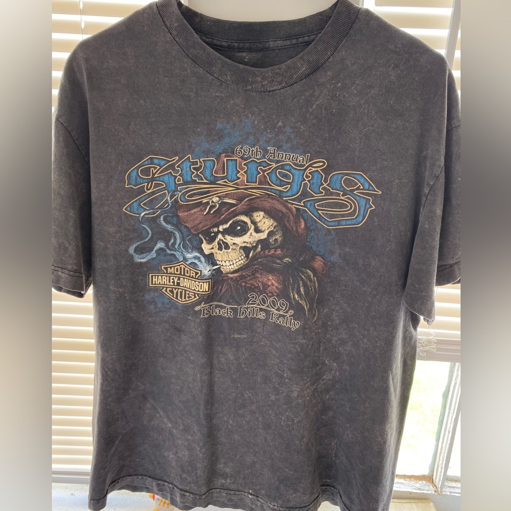 2000’s Harley Davidson Motorcycle Sturgis T-shirt | Medium